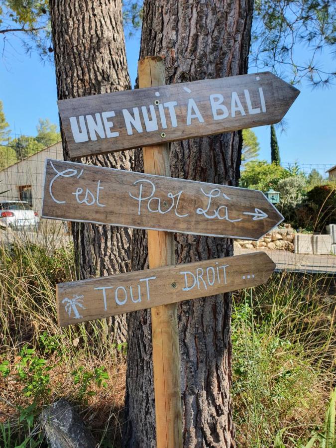 Une Nuit A Bali - Appartement Cocooning Solliès-Toucas 외부 사진